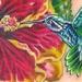 Tattoos - Hibiscus and Hummingbird - 79363